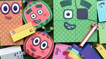 Looking for Numberblocks NEW 1080 Puzzle Tetris Space | ASMR Chirping of Birds