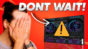 DELETE MSI Afterburner NOW! (Actually Urgent)🛑