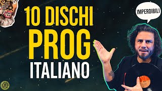 🎸 10 DISCHI (+1) IMPERDIBILI del Rock Progressivo Italiano | Li hai tutti???