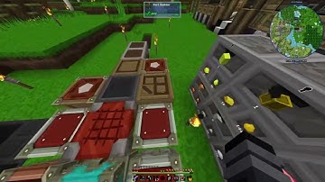 Minecraft FTB Academy Ep 4 Industrial Foregoing Automation of Plastic