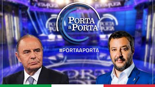 MATTEO SALVINI A PORTA A PORTA (RAI 1, 24.10.2022)