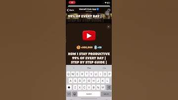 How I Stay Productive 99% of Every Day | Step by Step Guide | MemeGirls