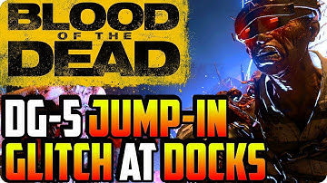 BO4 Zombie Glitches: DG-5 Jump-In At Docks Pile Up Glitch - Blood Of The Dead Glitches