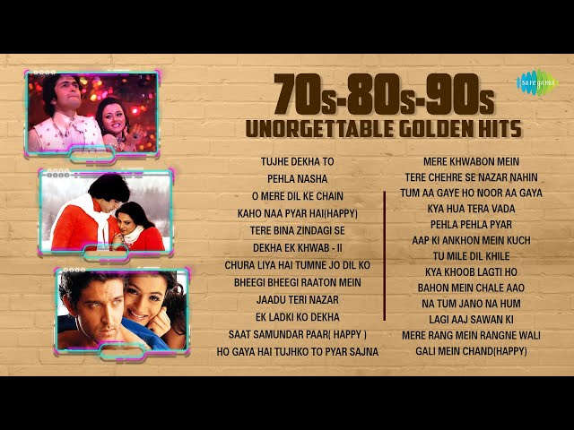 70s 80s 90s Hits Hindi Songs | Saat Samundar Paar | Dekha Ek Kwab | Tujhe Dekha To | Pehla Nasha class=