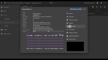 Uniguest Hub - Managing digital signage screen configuration