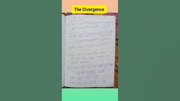 MSc physics 1st sem Classical Mechanics Divergence #msc #mscphysics #msc1stsemnotes