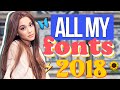 FONT PACK 2018 || ALL MY FONTS🌻