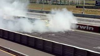 VL Drift Car Burnout 2 at Powercruise.AVI