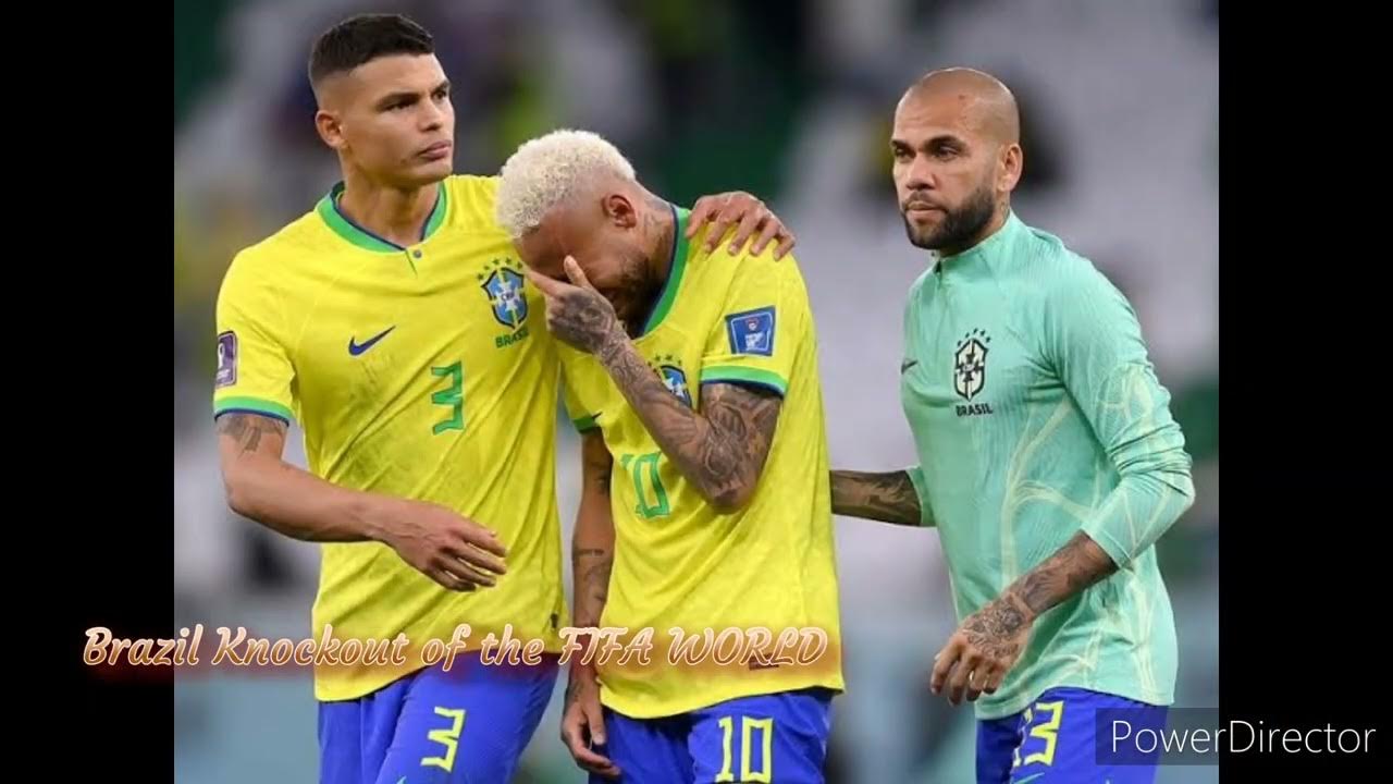 Brazil Knockedout of the FIFA WORLD CUP 2022🫣Brazil out of the