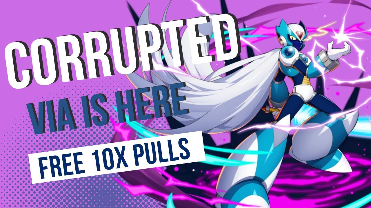 VIA FINALLY PLAYABLE! Omega Zero Double DiVE Fest Banner Mega Man X4 Guild Raid Boss Phantom Sigma