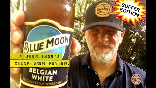 Blue Moon Belgian White Wheat Beer Review by A Beer Snob's Cheap Brew Review