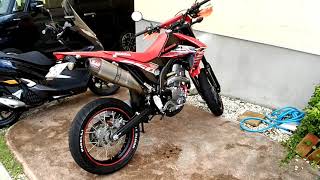 HONDACRF 250M ヨシムラフルエキ忠男パワーボックス