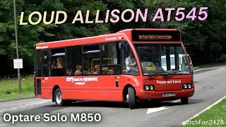Best Sounding Optare Solo? Loud Allison AT545 Howls (ex TM Travel)