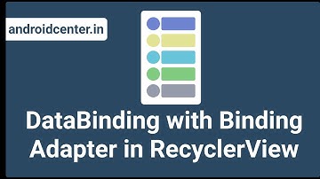 DataBinding with BindingAdapter in recyclerview