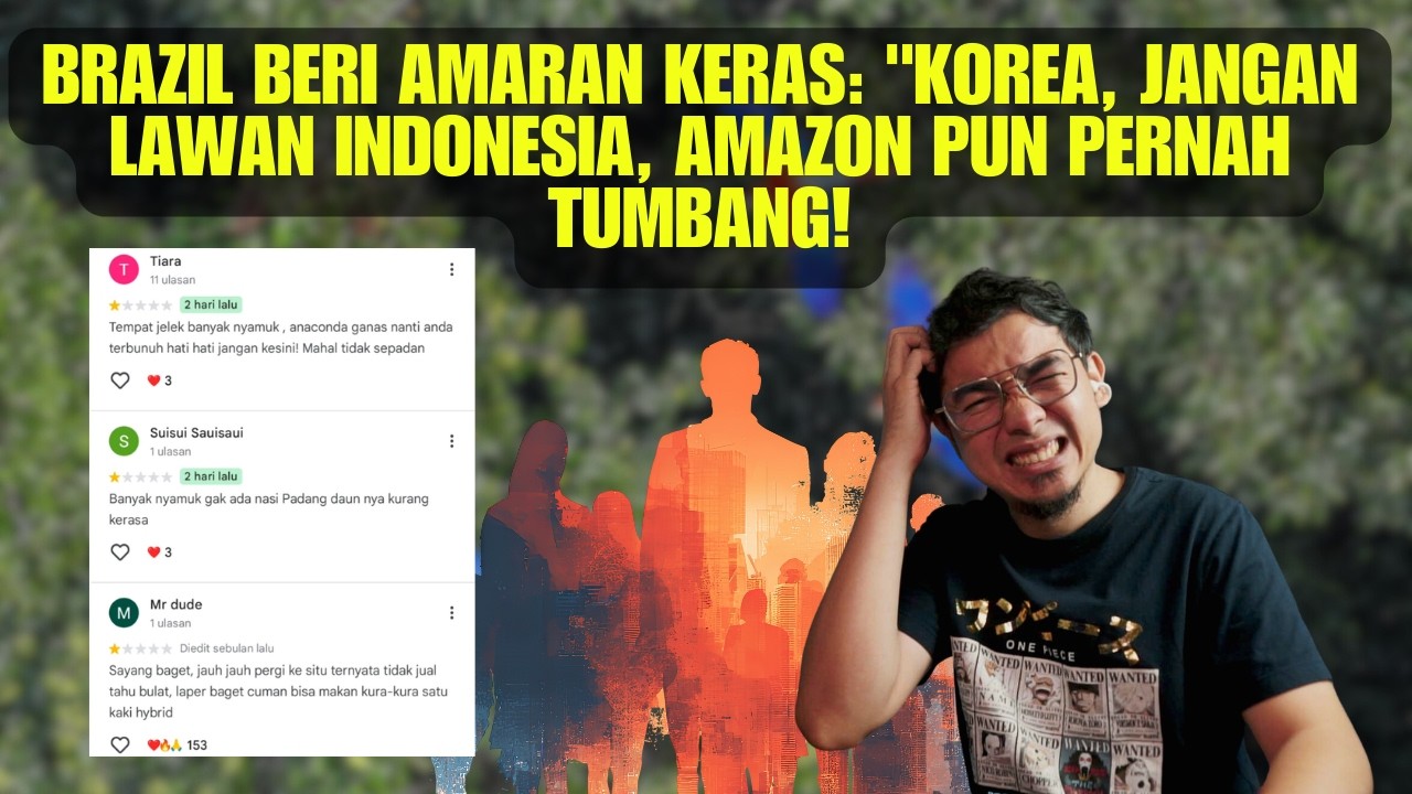 Brazil Beri Amaran Keras: 