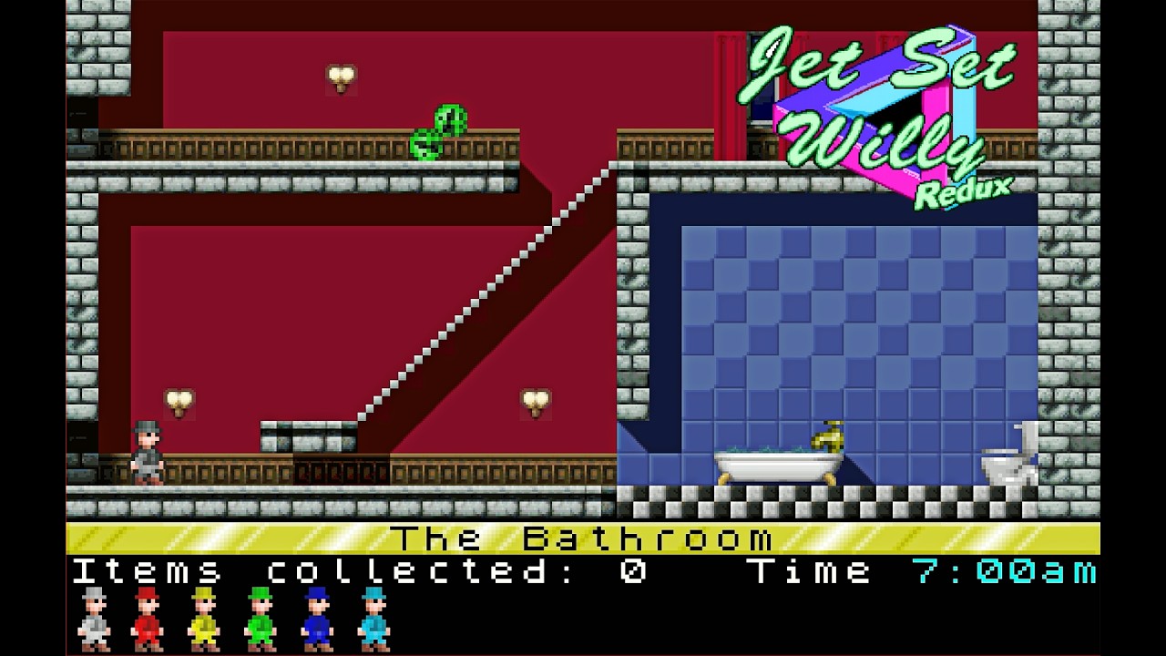 wily JET SET WILLY: REDUX (3 Games!) (2026) - ZX Spectrum Next game