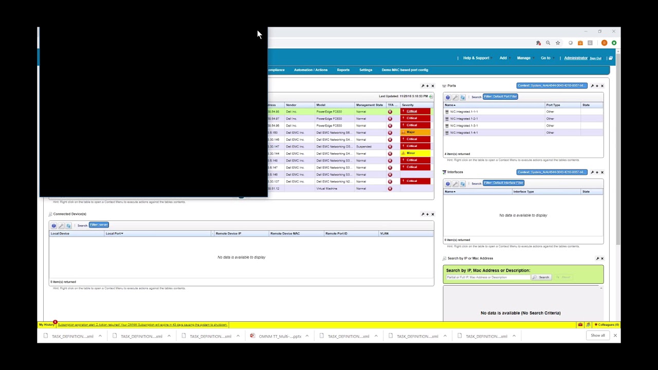 Cruz in Action:  Server Management