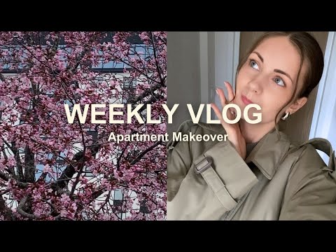WEEKLY VLOG | Apartment Makeover, Sewing & Uni Life