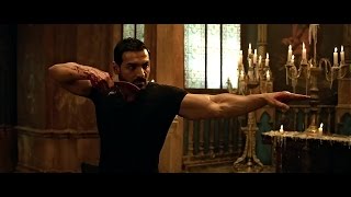 John Abraham Awesome knife skill Scene in rocky handsome