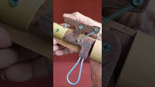 New bamboo slingshot tecnique idea #woodworking #woodscraft #craftproject #wooddesigner #craftideas