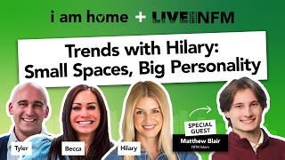 Trends with Hilary - small spaces big personalities