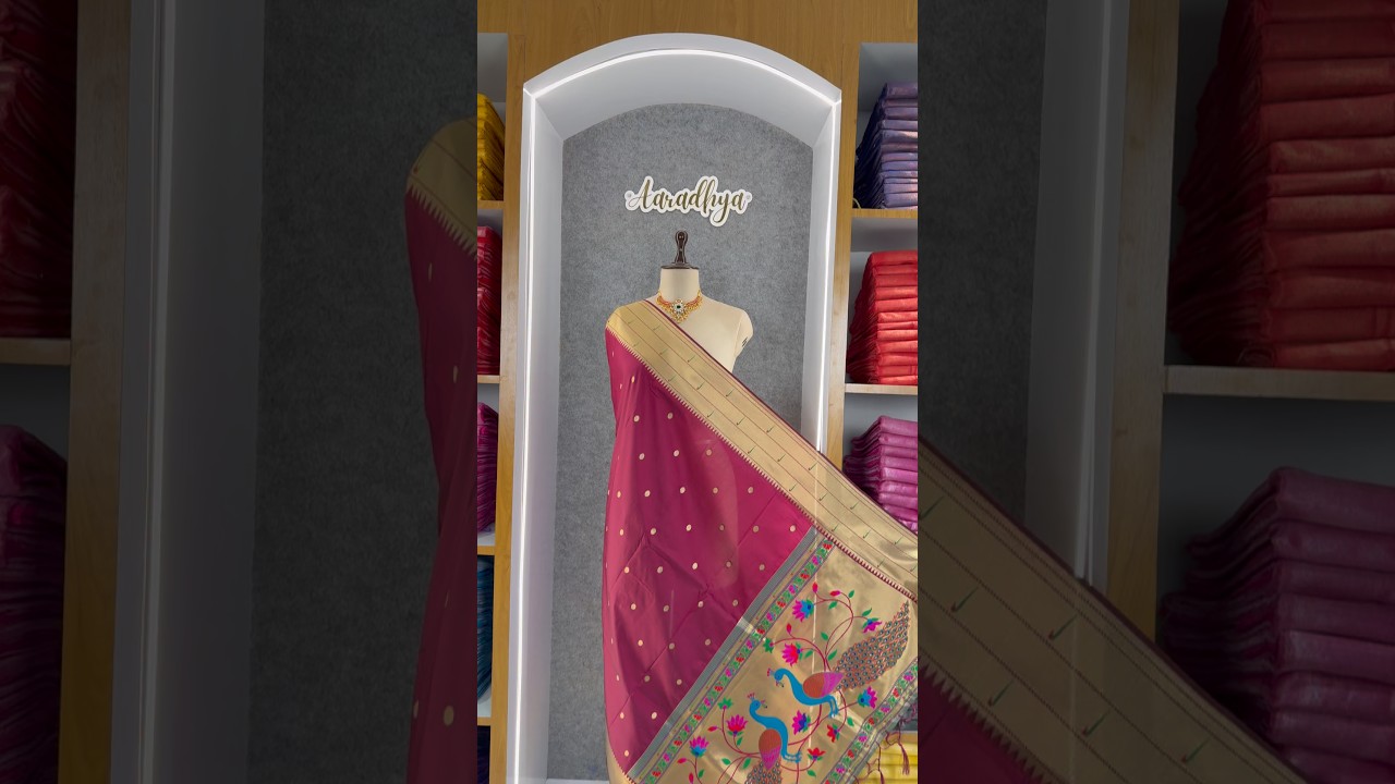 Soft Silk Paithani Dupatta for Wedding & Festive Wear