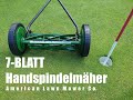 7 Blatt Handspindelmäher | American Lawn Mower Co.