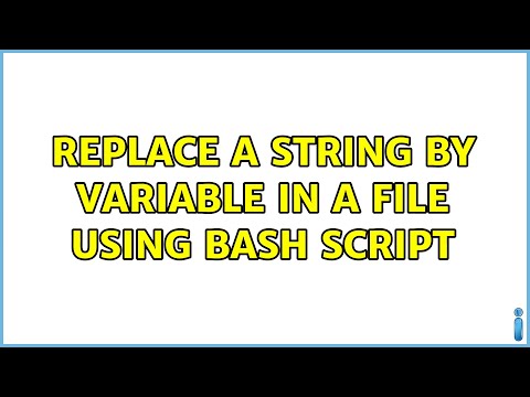 replace a string