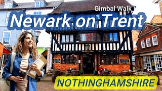 Newark on Trent Notthinghamshire amazing old market town Walking video