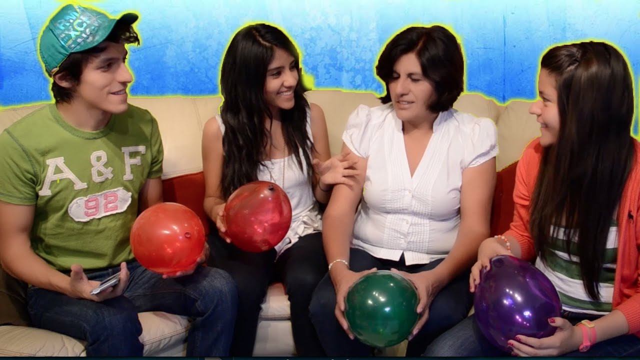 Challenges: Mother´s day Challenge | Pop ballons with the body | Polinesio Challenge | Challenges miedo a las alturas
