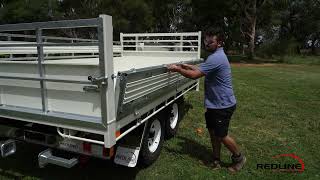 Redline Trailers 900T with Landscape sides