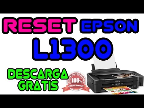 Reset Epson L1300 Free Download | Doovi