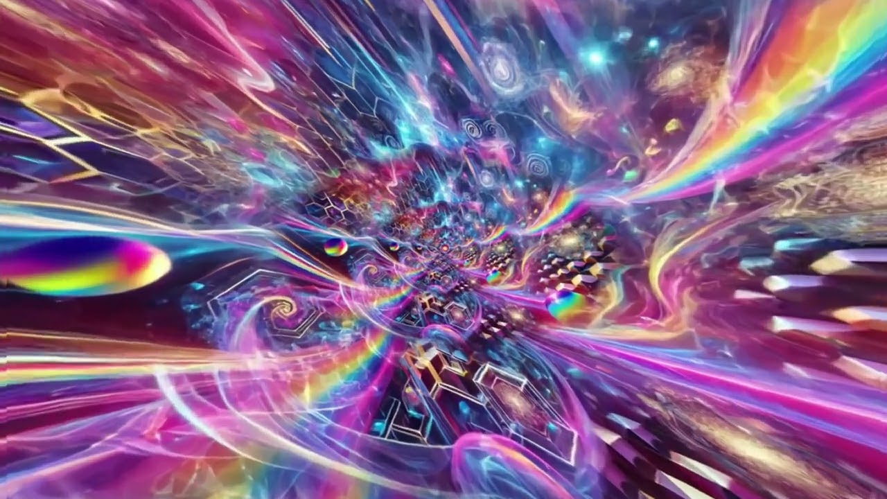 Acid Tech House Psychedelic Mix 2025 [4K Visual Loop]