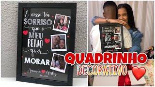 PRESENTE PARA 1 ANO DE NAMORO - Quadrinho decorativo para o namorado❤️ screenshot 5