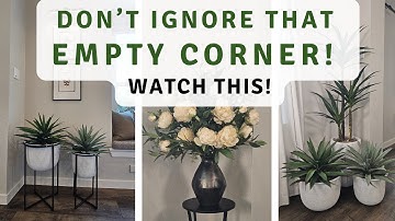 Hoe je lege hoeken kunt stylen - Eenvoudige en stijlvolle decoratie-ideeën die iedereen kan doen