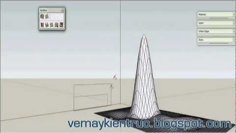 Tao to hop mang cong_sketchup 8