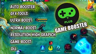 GAME BOOSTER LAGI NIH!!!! APLIKASI ATASI LAG DAN PATAH SAAT MAIN GAME MOBILE LEGENDS