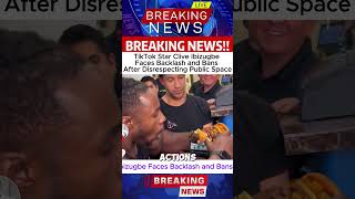 TikTok Star Clive Ibizugbe Faces Backlash and Bans After Disrespecting Public Space Wealth