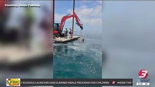 Veterans honored with memorial reef burial off NC coast