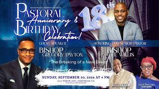 Welcome to TWC’s 18th Pastoral Anniversary Service PART 1!!