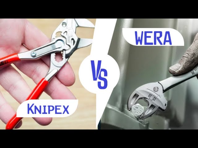 Knipex pliers wrench vs Wera 6004 series. Real world examples, uses, pros  and cons - YouTube