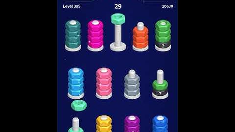 Sort Nuts Level 391 - 400 Walkthrough | PuzzleChallenge ✔️