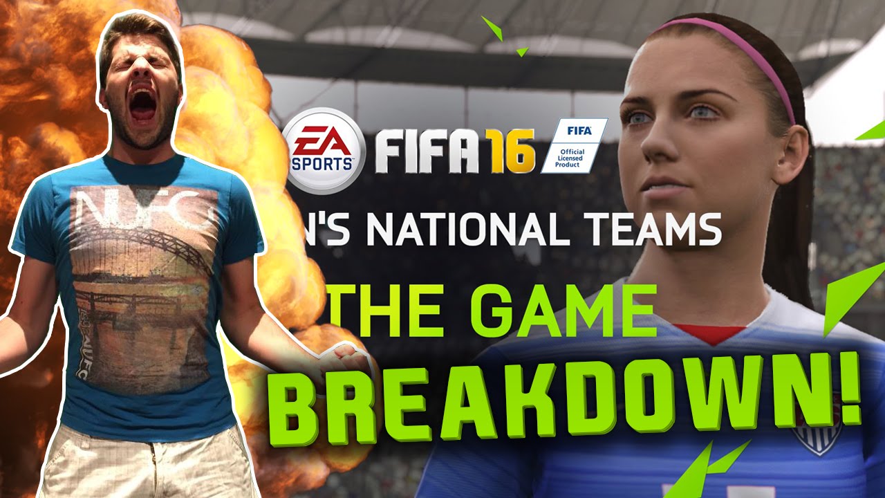 GIRLS IN FIFA 16! (Women National Teams Trailer BREAKDOWN!)