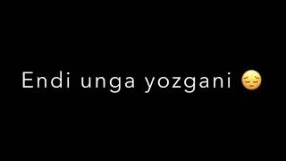 #Sogʻindim uni sogʻindim har kuni #✓N1lufar_007#