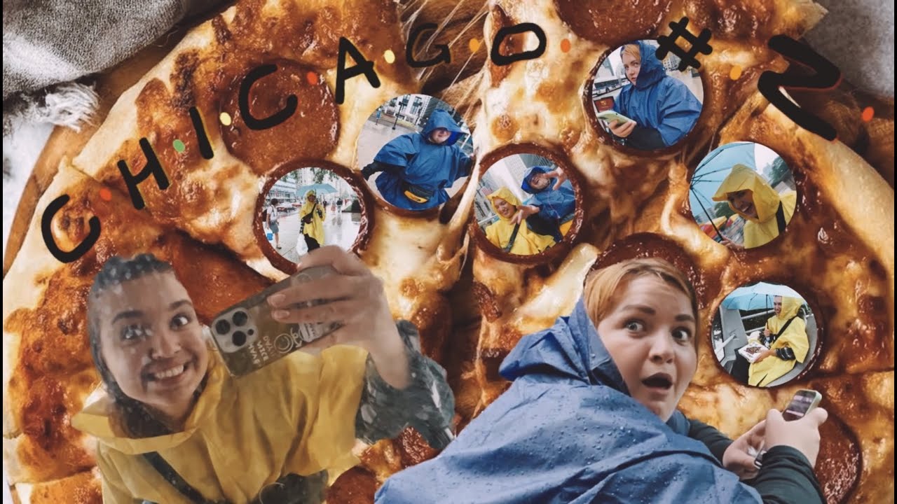 VLOG 7: ЧИКАГО, ЧИКАГО, ЧИКАГО. ПИЦЦА ЧИКАГО. ПРОГУЛКИ ПОД ДОЖДЕМ ...
