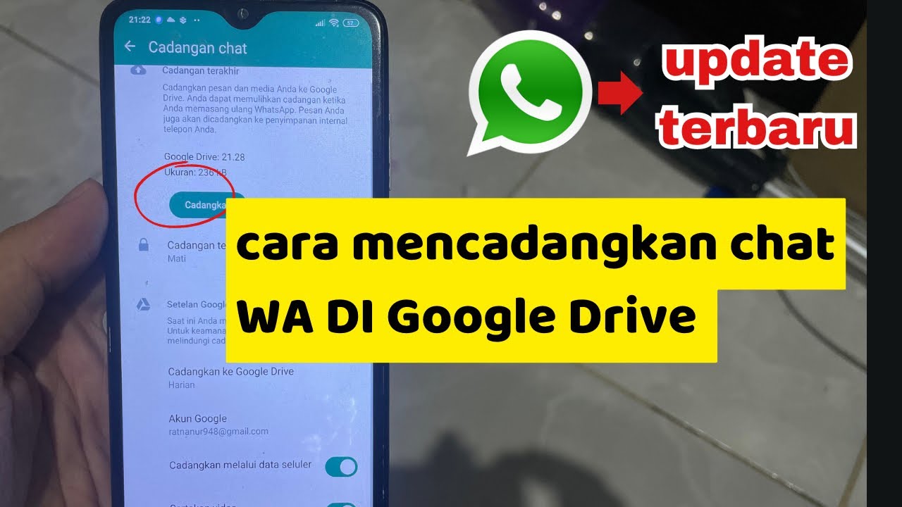 Cara Mencadangkan Chat Wa Di Google Drive YouTube cara-mencadangkan-chat-wa-di-google-drive-youtube