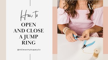 How to Open and Close a Jump Ring Tutorial