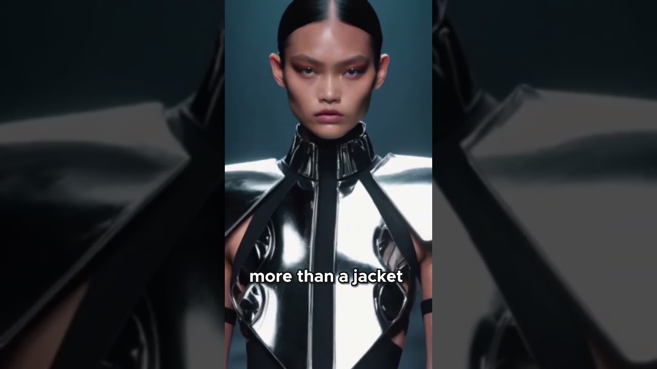 AI takes us to Paris Fashionweek, Couture reimagined. 
