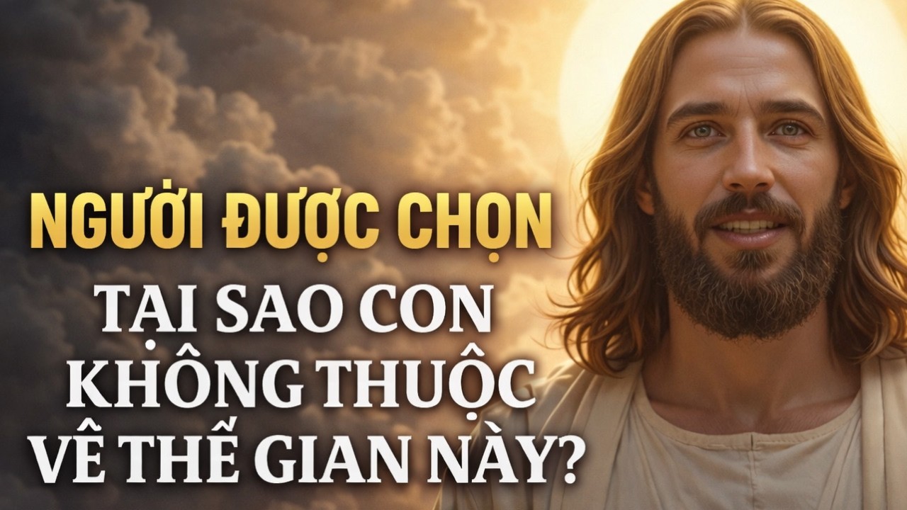 🔴Chúa Nói Trực Tiếp | Người Được Chọn – Tại Sao Con Không Thuộc Về Thế Gian Này?