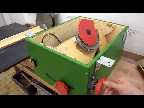 How to Build this Magnificent Table Saw with SIMPLE Tools!